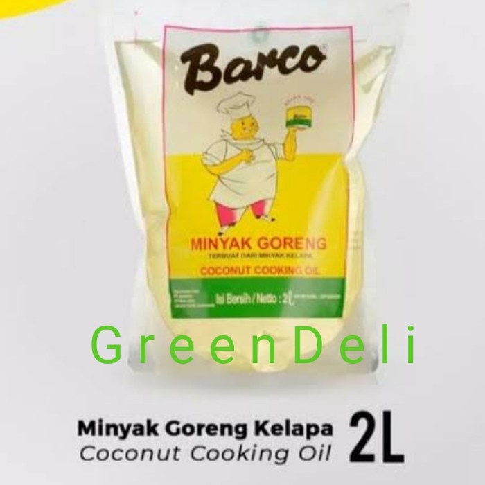 Jual Barco Minyak Goreng Kelapa Coconut Oil 2 Liter Shopee Indonesia