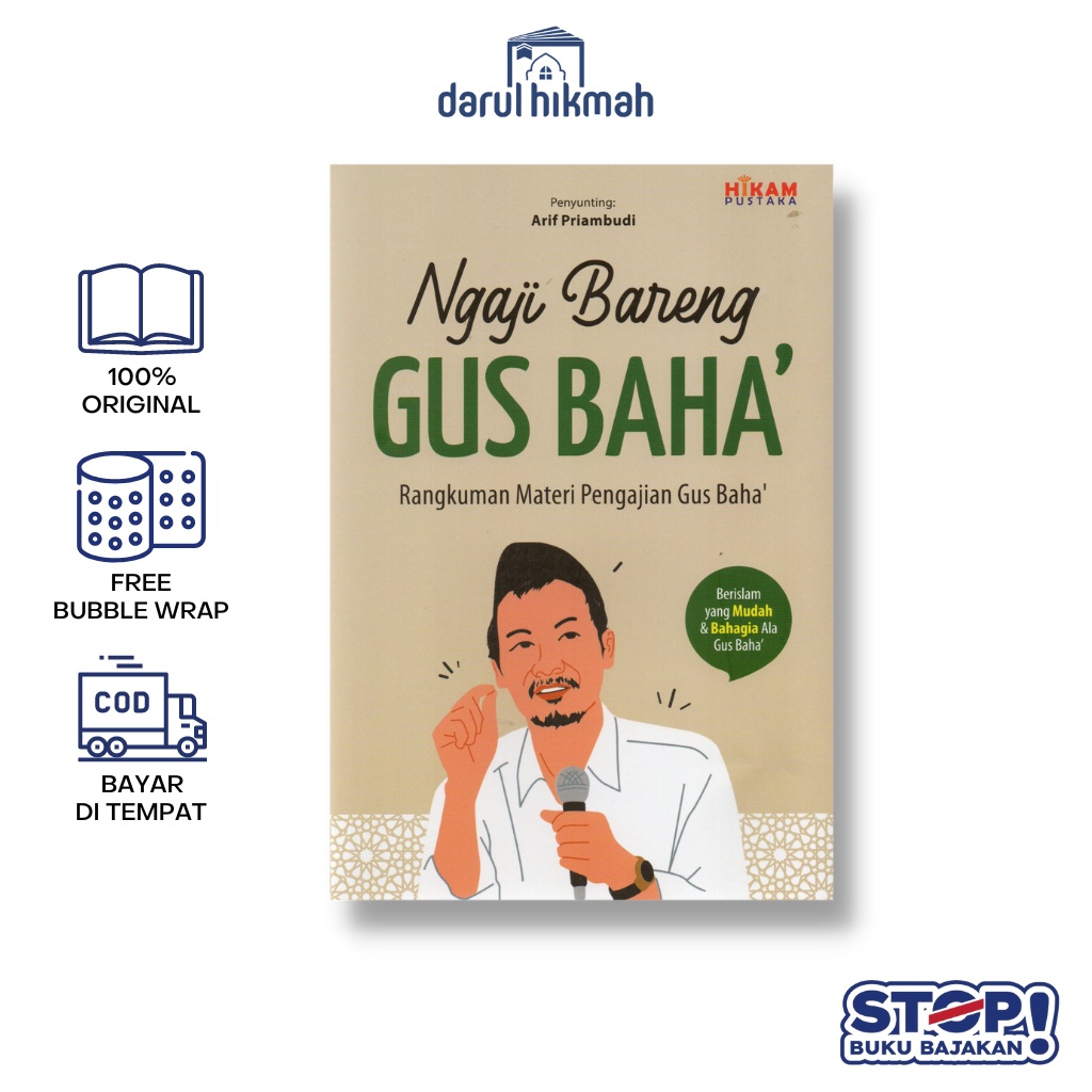 Jual Buku Ngaji Bareng GUS BAHA Rangkuman Materi Pengajian Gus Baha