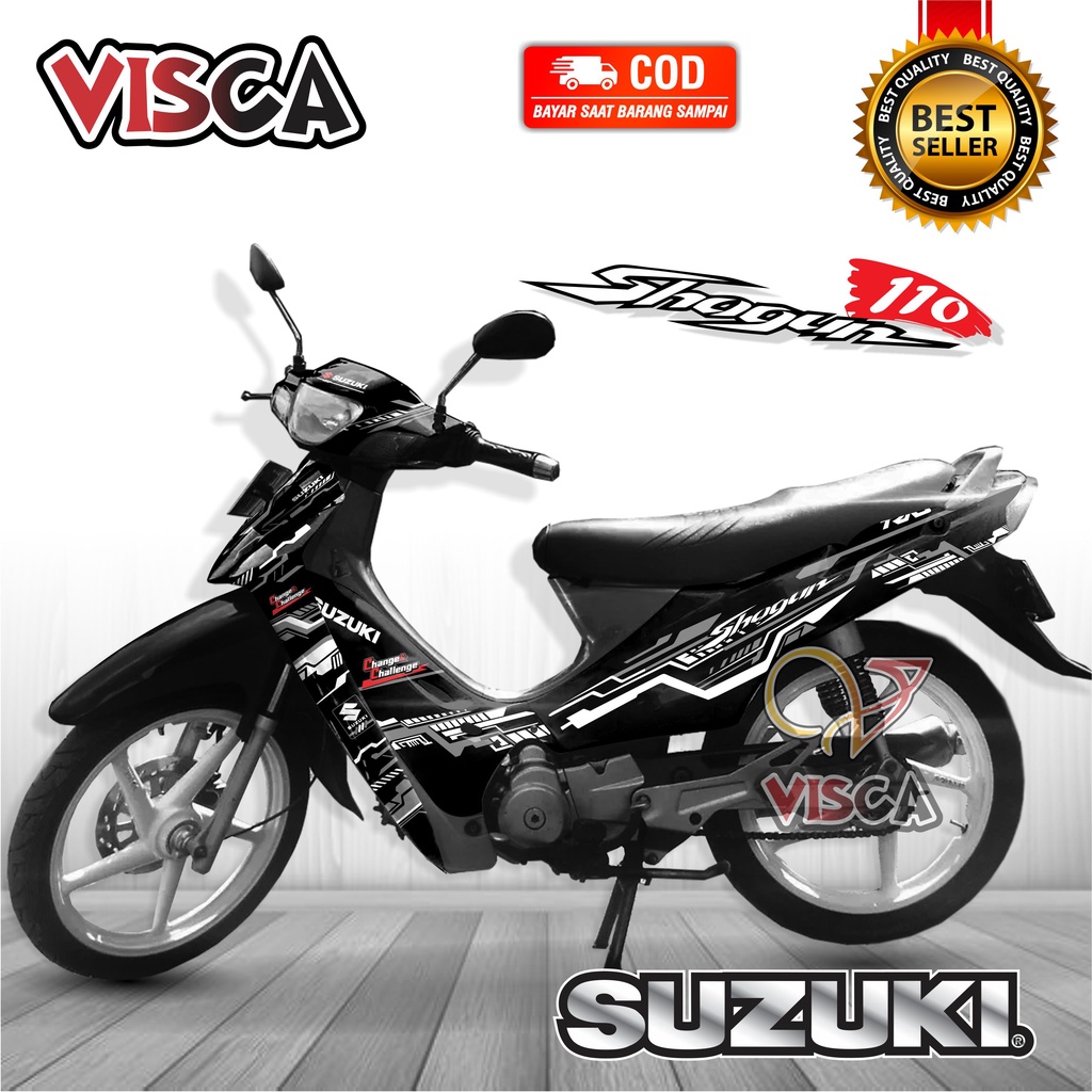 Jual Decal Shogun R Full Body Stiker Shogun R Full Body