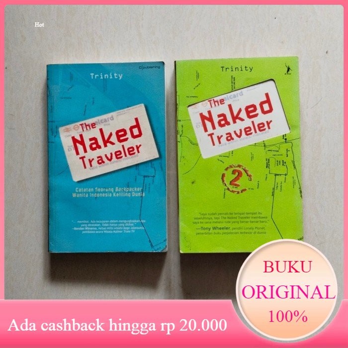 Jual The NAKED Traveler Trinity Original Bekas Baca Deskripsi Shopee