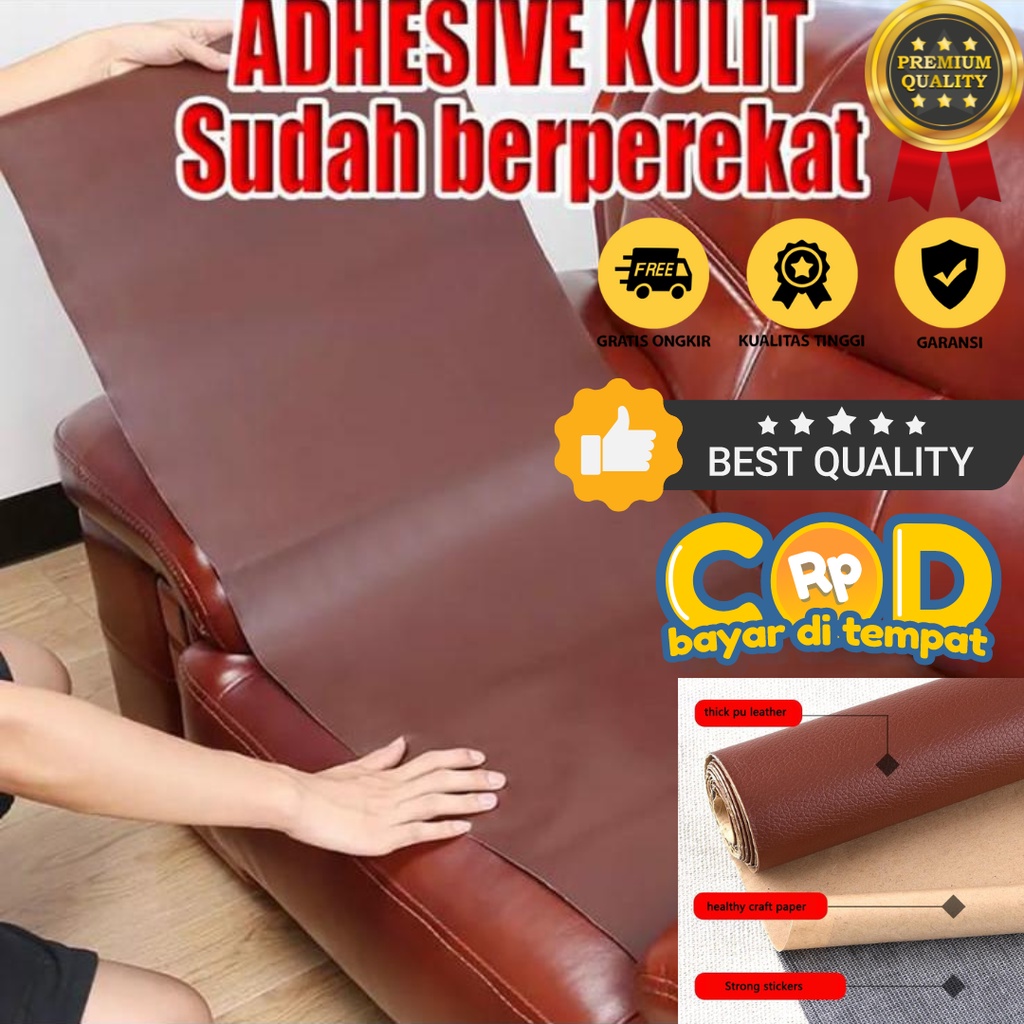 Jual Sticker Leather Stiker Bahan Kain Kulit Untuk Menutup Serta