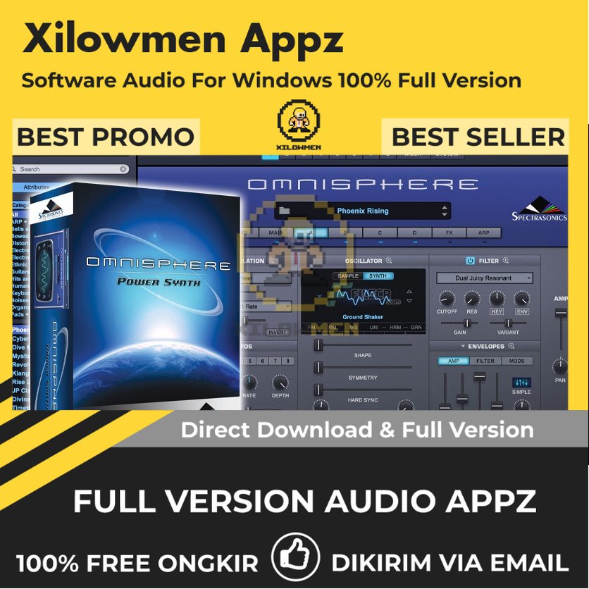 Jual Full Version Spectrasonics Omnisphere Plugin Synthesizer