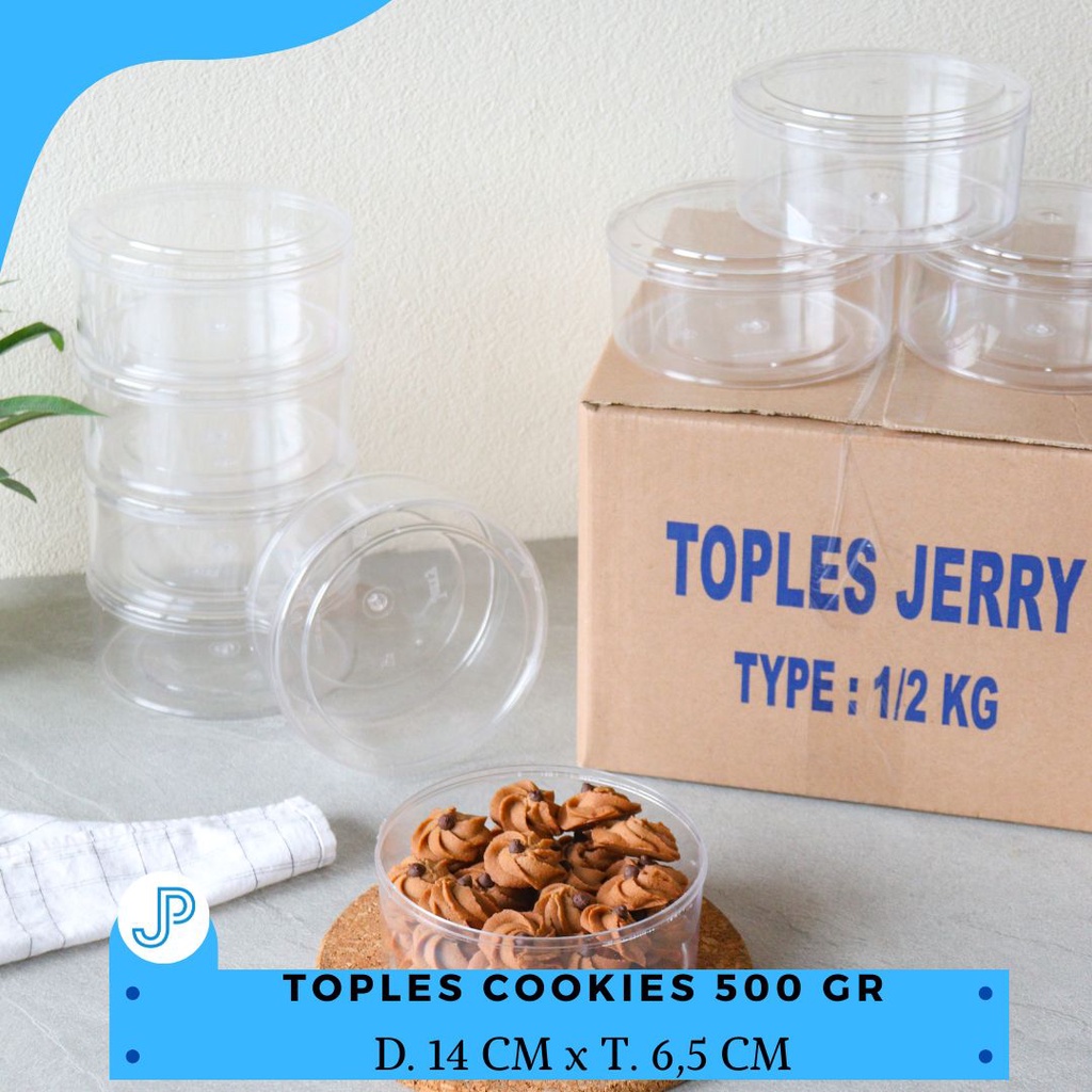 Jual Toples Kue Kering Bulat Jerry Gr Isi Pc Toples Tebal Dan