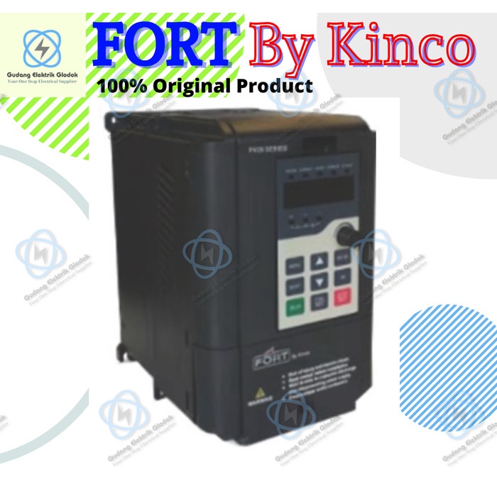 Jual VFD INVERTER 0 4kW IN 1P OUT 3P 220V FV20 2S 0004G FORT