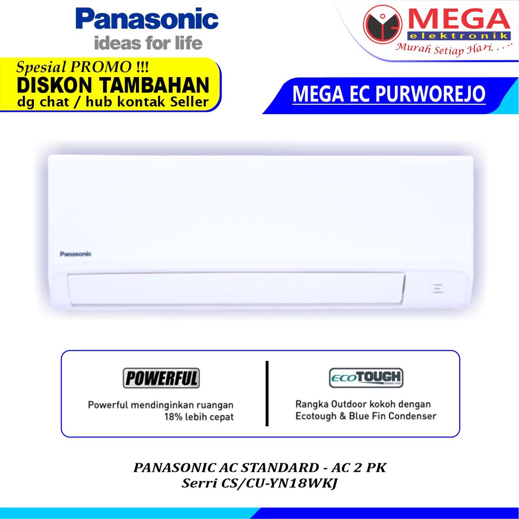 Jual Ac Panasonic Pk Cs Cu Yn Wkj Ac Standard Shopee Indonesia