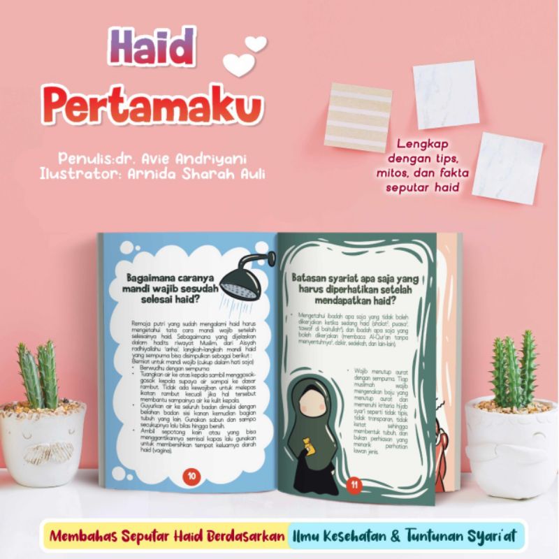 Jual Haid Pertamaku Untuk Mengenalkan Tanda Baligh Melalui Buku Yang