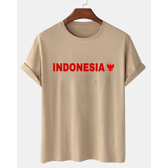 Jual Baju Oblong Pria Indonesia Garuda Kaos Pria Lengan Pendek Pakaian