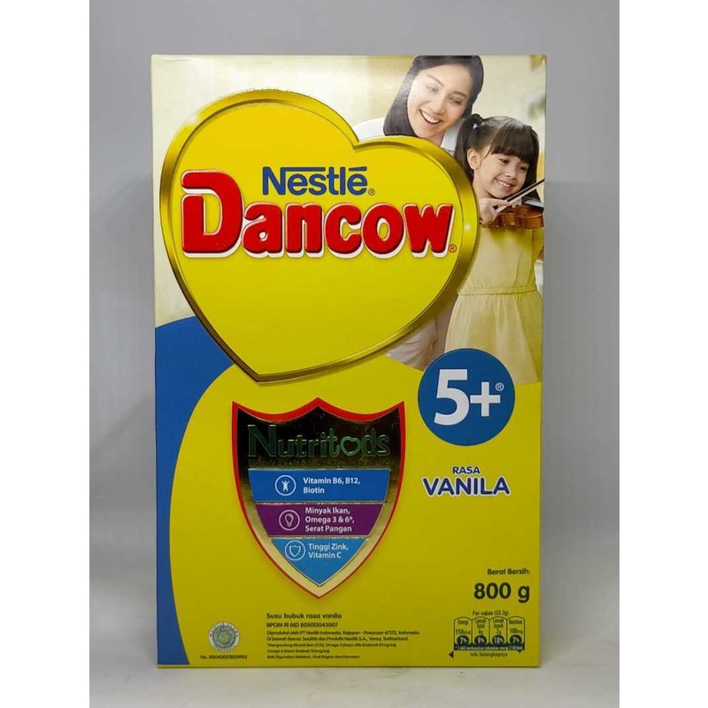 Jual Nestlé DANCOW 5 MADU VANILA COKLAT 350Gr 400Gr 750Gr