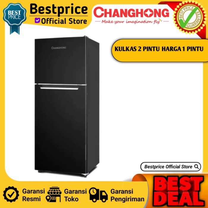 Jual Kulkas Pintu Changhong Ftm Db Ftm Db Low Watt Garansi