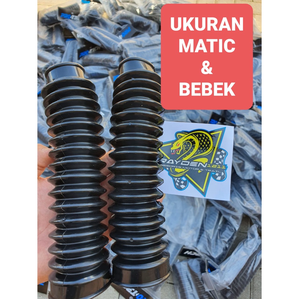 Jual Karet Boot Cover Shock Depan Universal Motor Bebek Matic Sport