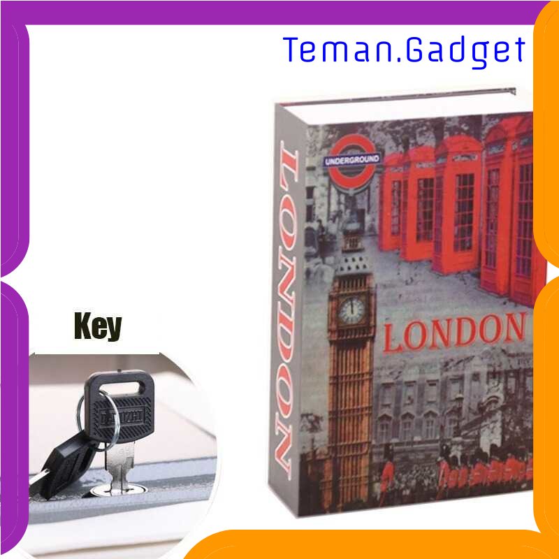 Jual Tg Ktk Homesafe Kotak Buku Novel Hidden Security Box Key Lock