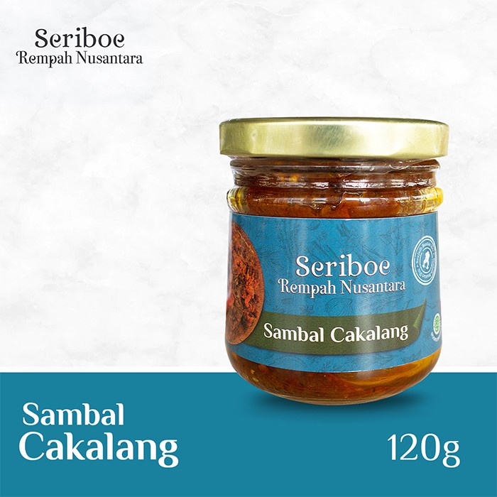 Jual Sambal Cakalang Jar Gr Seriboe Rempah Nusantara Shopee Indonesia