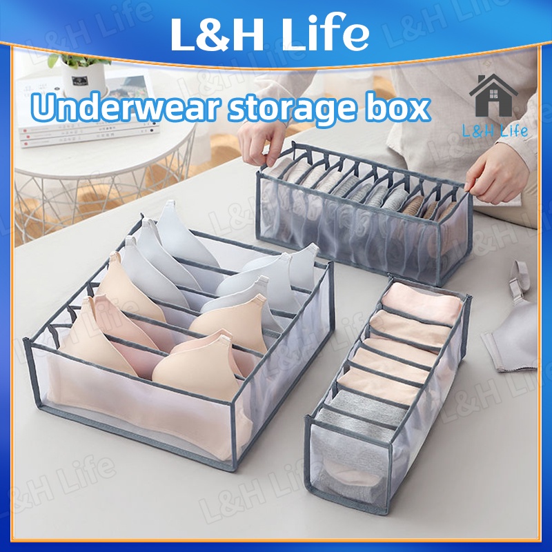 Jual Underwear Storage Box Organizer Tempat Penyimpanan Kotak Kaos Kaki