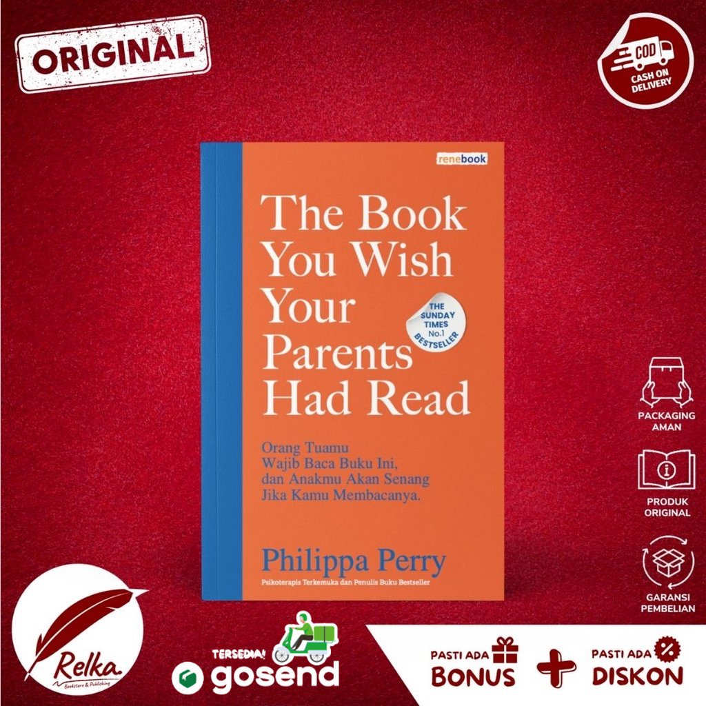 Jual Buku The Book You Wish Your Parents Had Read Philippa Perry