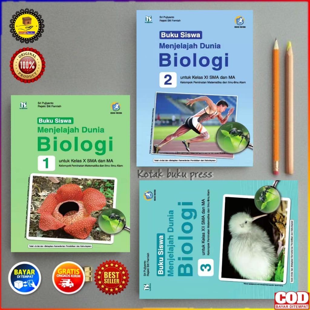 Jual Biologi Sma Biologi Kelas Sma Menjelajah Dunia