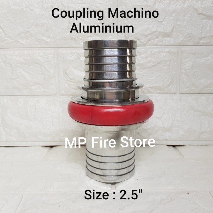 Jual Coupling Fire Hose MACHINO 2 5 Inch Kopling Selang Pemadam