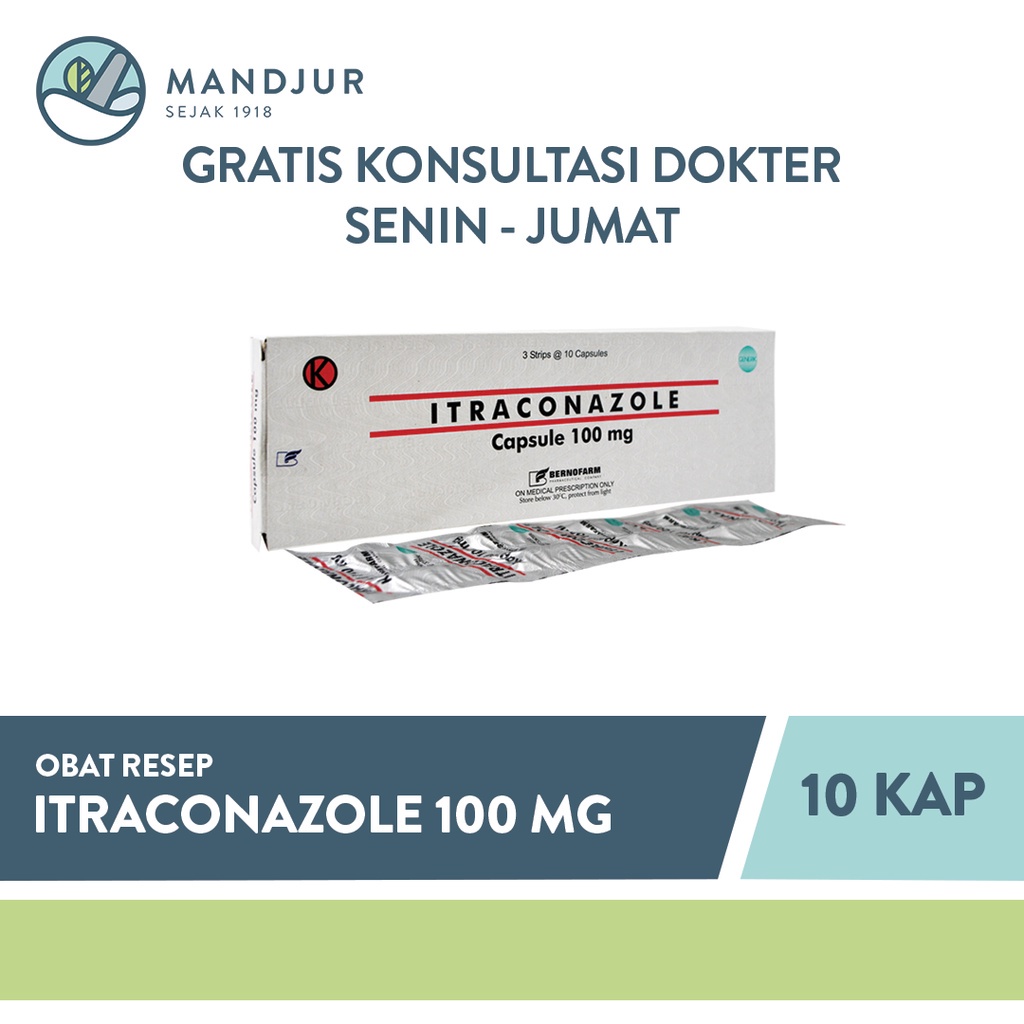 Jual Itraconazole Mg Kapsul Shopee Indonesia