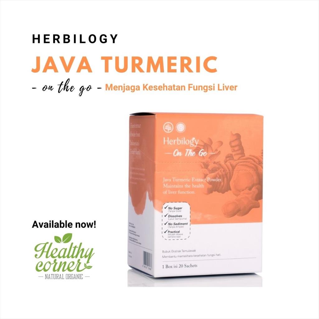 Jual Herbilogy On The Go Java Turmeric Powder Sachets Temulawak