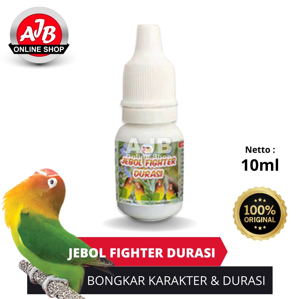 Jual Jebol Fighter Durasi Penggacor Seketika Vitamin Burung Lovebird