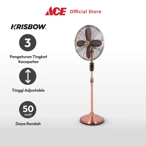 Jual Ace Krisbow 16 Inci Kipas Angin Berdiri Klasik Standing Fan