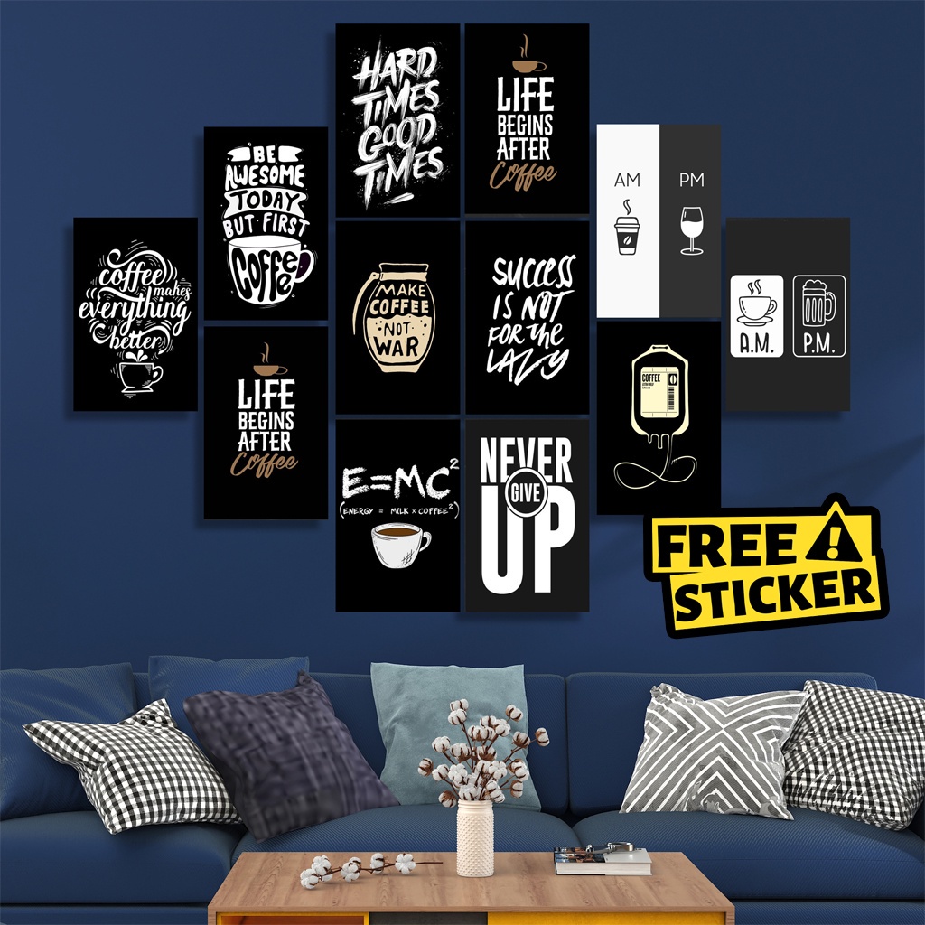 Jual Poster Dinding Aesthetci Pcs Poster Qoutes Aesthetic Vintage