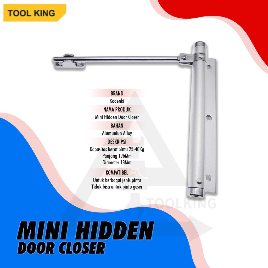 Jual Door Closer Per Stang Engsel Koboi Penutup Pintu Otomatis