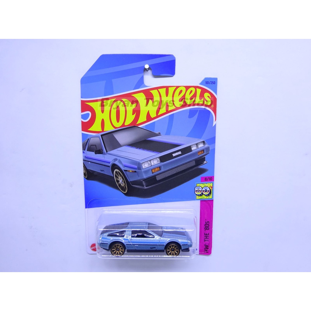 Jual Hot Wheels Dmc Delorean Biru Shopee Indonesia