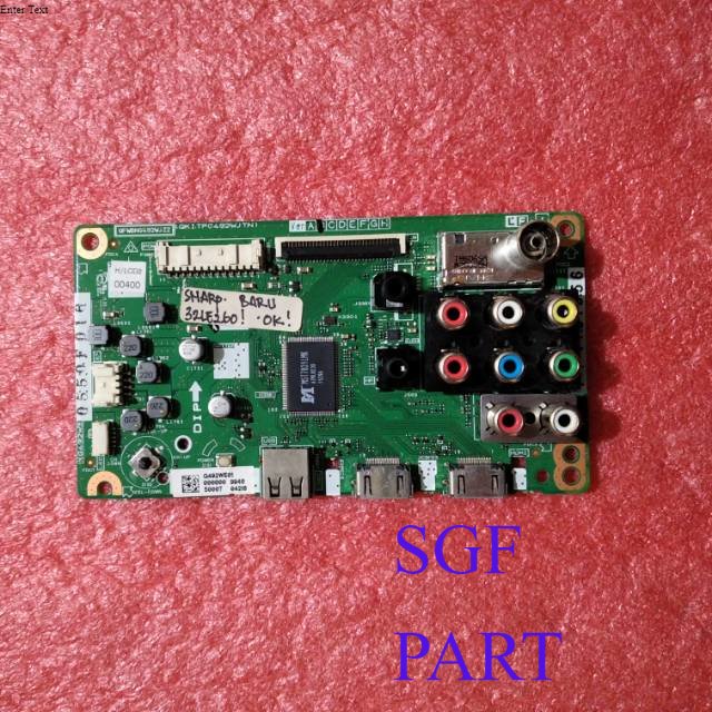 Jual LC 32LE260I MAINBOARD MOTHERBOARD MB TV LED SHARP LC 32LE260I