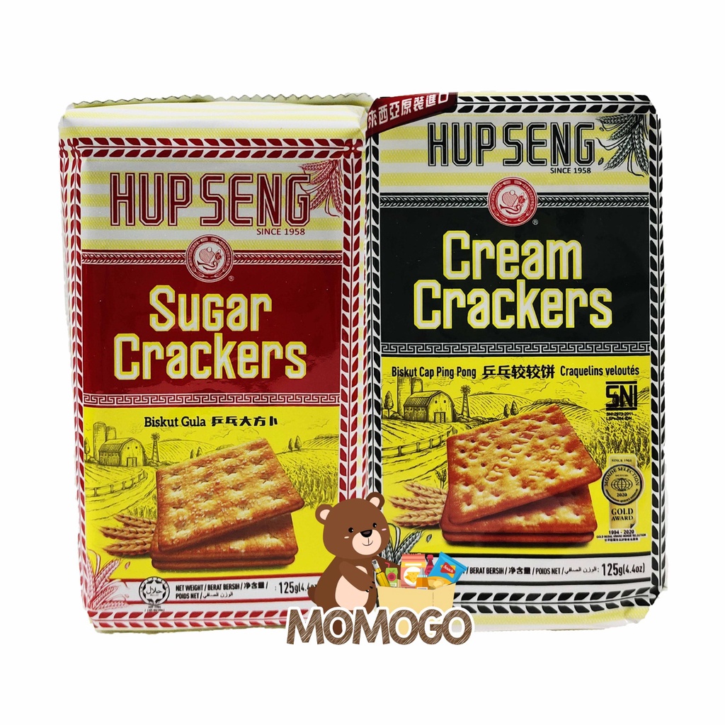 Jual Hup Seng Hupseng Sugar Cream Crackers Biskuit Gr Shopee