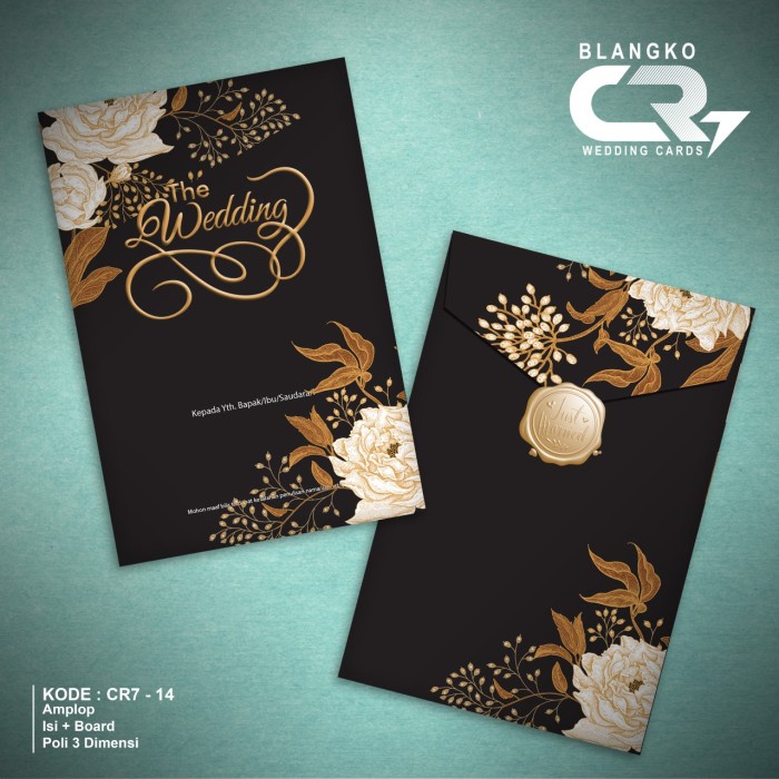 Jual Blangko Undangan Pernikahan Cr Hard Cover Cantik Harga