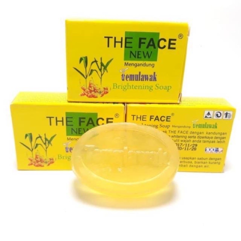 Jual The Face Sabun Batang Temulawak Original Bpom Shopee Indonesia