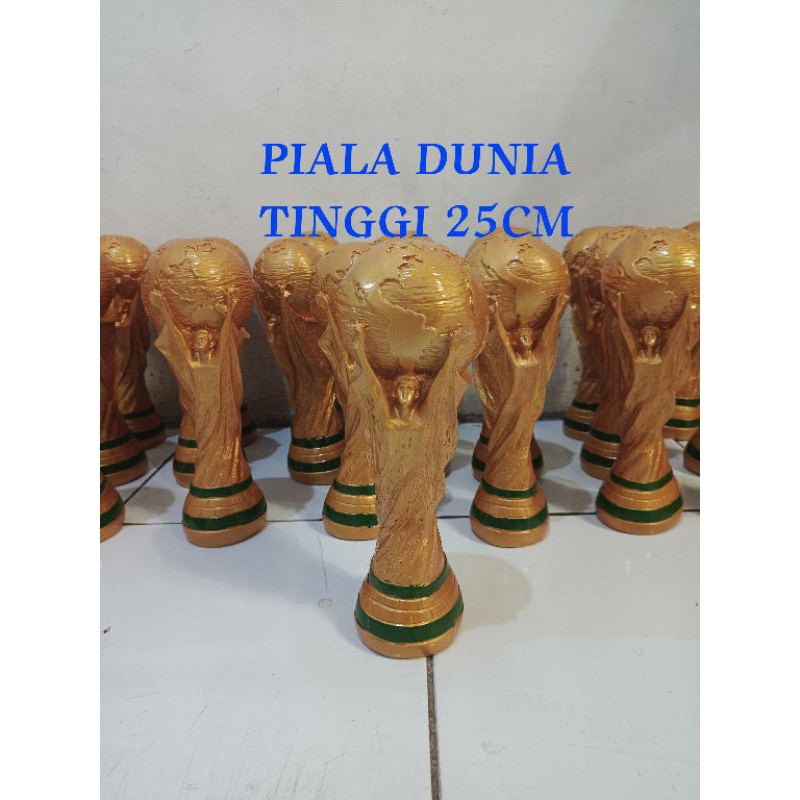 Jual Promo Piala Dunia Fiber Trophy World Cup Tinggi Cm Fiber J Tb