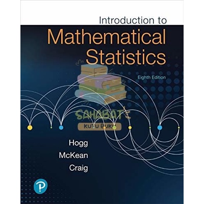 Jual Buku Introduction To Mathematical Statistics Eighth Edition Hogg