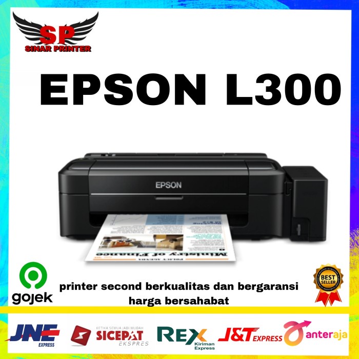 Jual Printer Epson L300 Scond Siap Pakai Shopee Indonesia