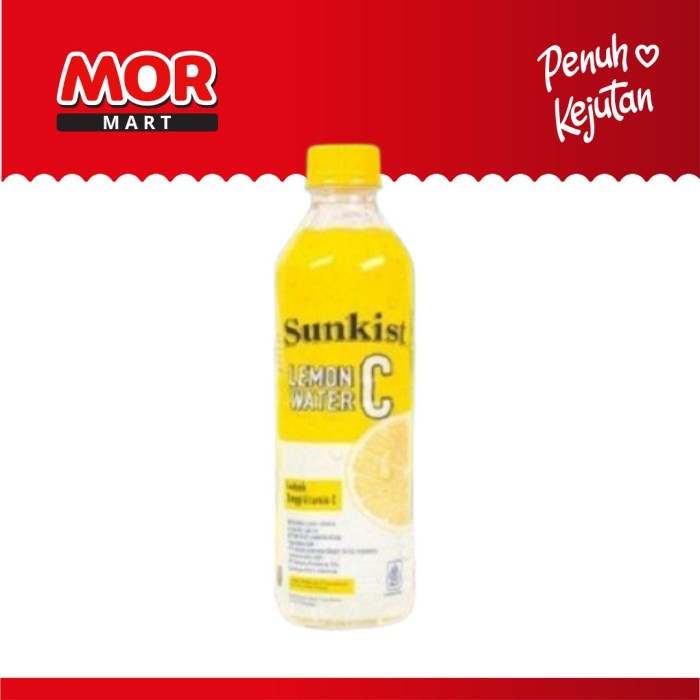 Jual Sunkist Lemon Water C Botol Ml Shopee Indonesia