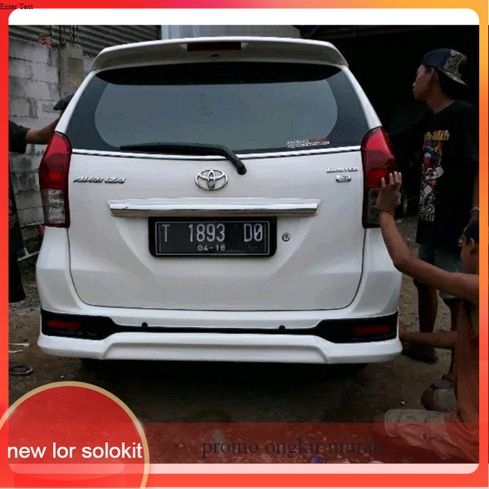 Jual Bodykit Avanza Body Kit Avanza Bodikit Avansa