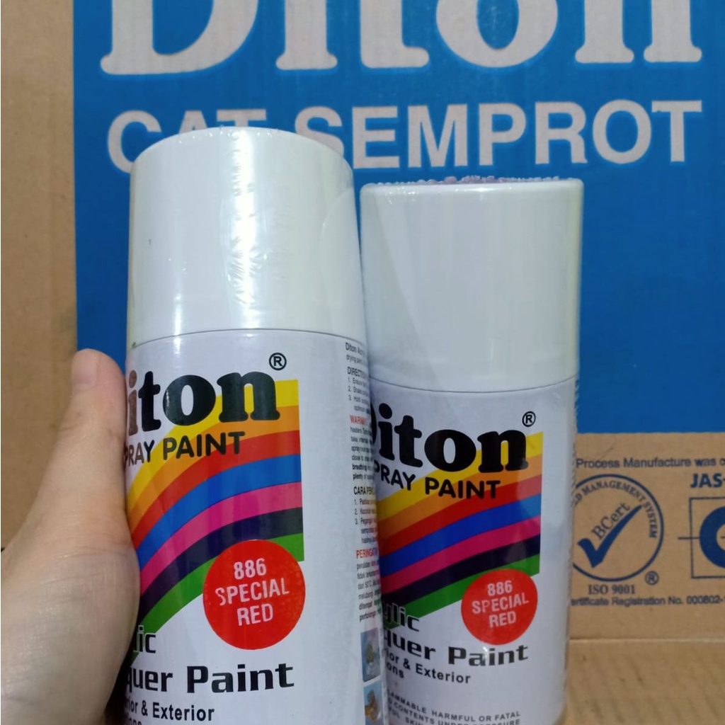 Jual SOLID COLOURS DITON Spray Paint Acrylic Lacquer Paint Pilox Pilok