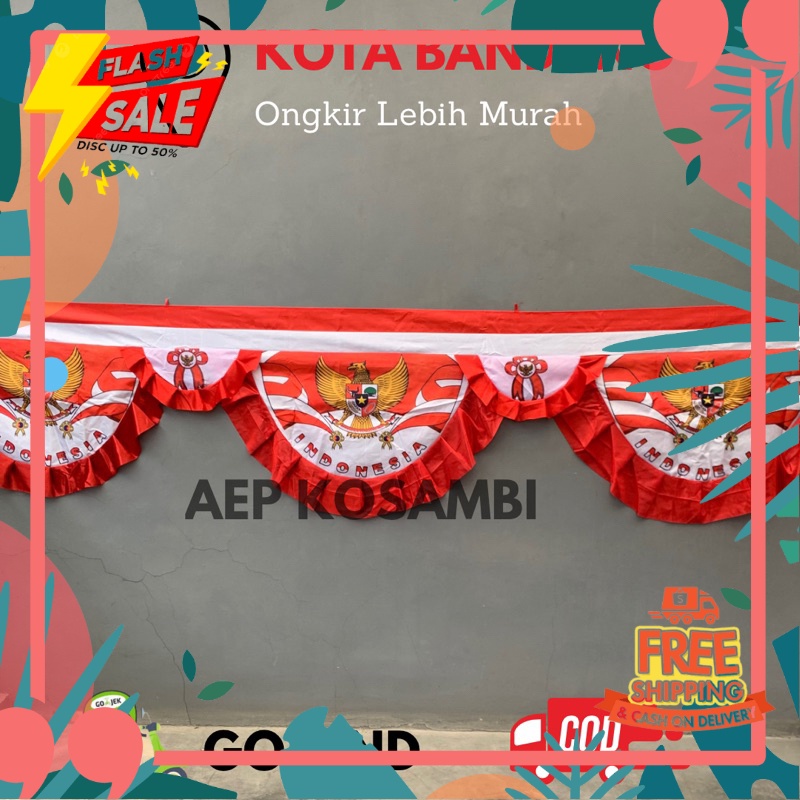 Jual SPESIAL KEMERDEKAAN 17 AGUSTUS Bendera Merah Putih Background