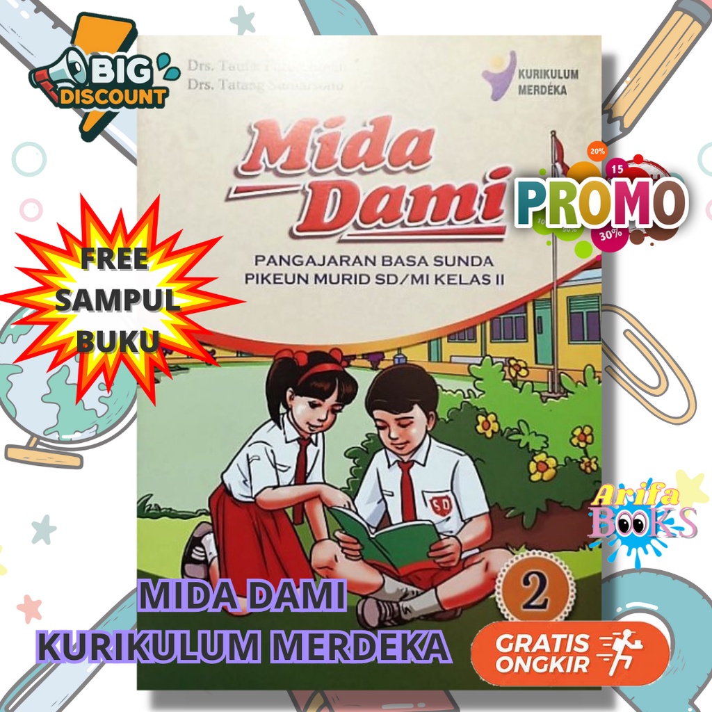 Jual MIDA DAMI KELAS 2 SD KURIKULUM MERDEKA MIDADAMI BASA SUNDA GEGER