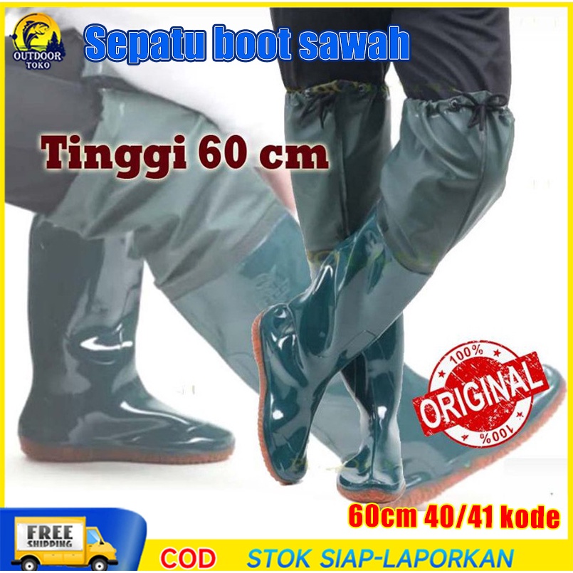 Jual Sepatu Boot Sawah Tani Kolam Mancing Cm Sepatu Boots Wanita