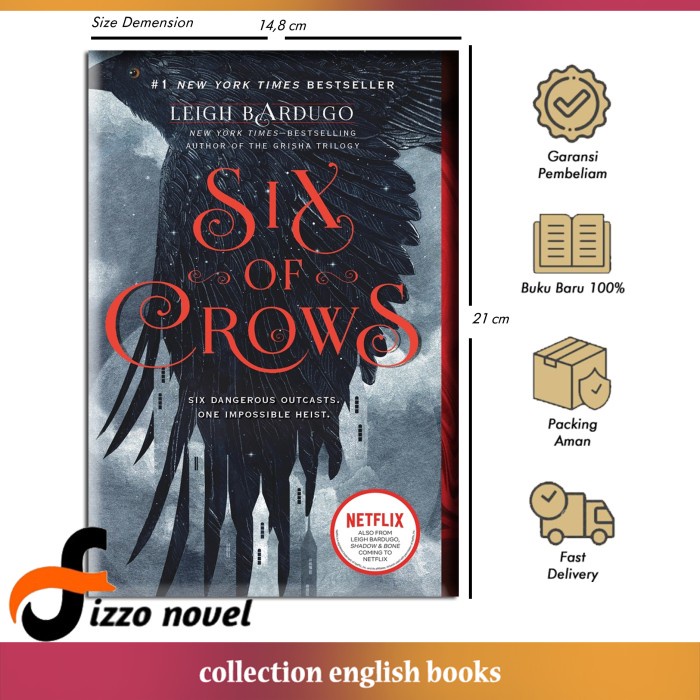 Jual Six Of Crows Leigh Bardugo English Shopee Indonesia