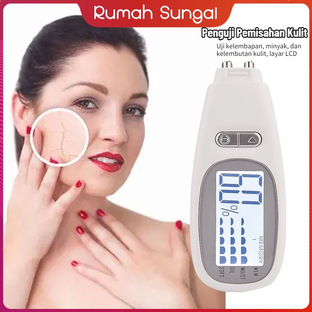 Jual Digital Skin Analyzer Alat Ukur Tes Tester Kelembaban Oil