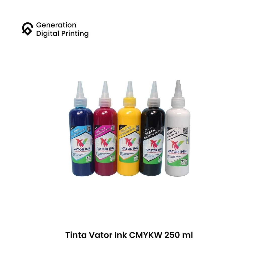 Jual Vator Ink DTF CMYK 250 Ml Shopee Indonesia