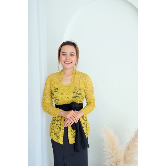 Jual Kebaya Bali Brokat Sofia Bed Lengan Panjang Kebaya Saja Shopee