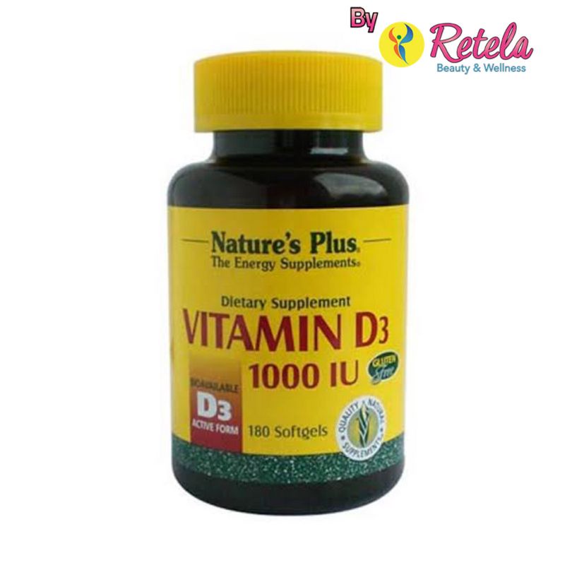 Jual Natures Plus Vitamin D Iu Capsul Shopee Indonesia