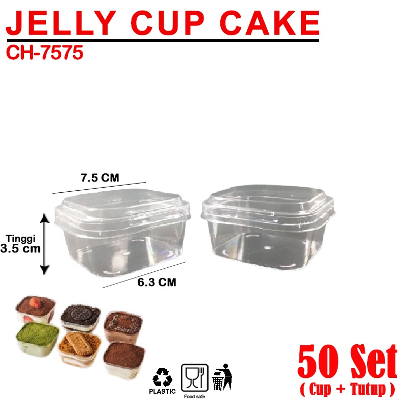 Jual Jelly Cup Tutup Gelas Cup Puding Ch Jelly Cup Shopee