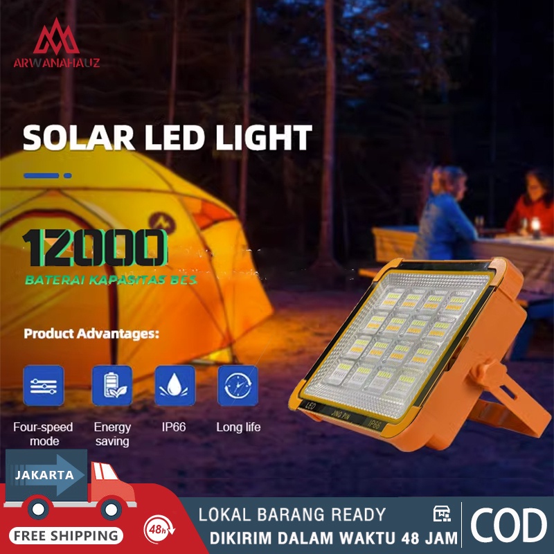 Jual DITINGKATKAN Upgrade Baru 300W Lampu LED Solar Emergency Power Sel