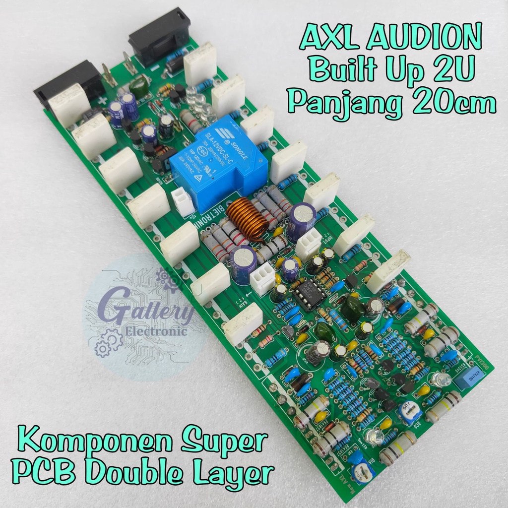 Jual Kit Power AXL AUDION Built Up 2U 20 CM PCB Doubel Layer Fiber