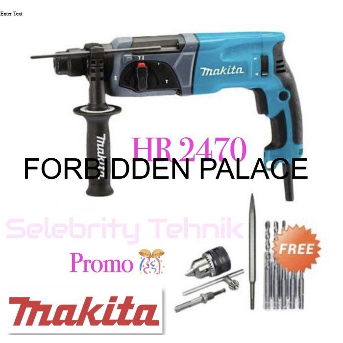 Jual Dijual Mesin Bor Tembok Beton Rotary Hammer Drill Hr Makita