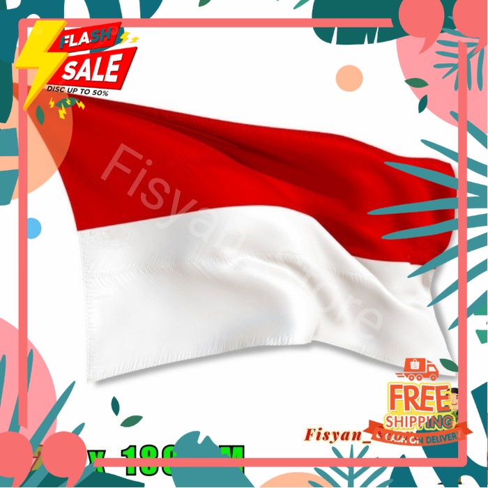 Jual SPESIAL KEMERDEKAAN 17 AGUSTUS BAYAR DITEMPAT Bendera Indonesia